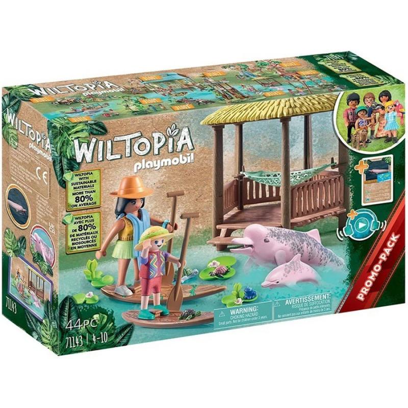 Playmobil Wiltopia - 71143 Βόλτα στο Ποτάμι με τα Δελφίνια