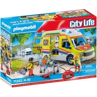 Playmobil City Life - 71202 Ασθενοφόρο με Διασώστες