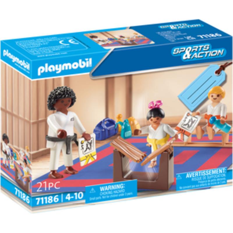 Playmobil Sports & Action - 71186 Gift Set Μάθημα Καράτε