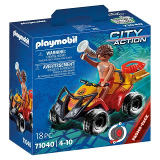 Playmobil City Action - 71040 Ναυαγοσώστης με Γουρούνα 4x4