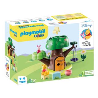 Playmobil 1.2.3 - 71316 Disney Winnie the Pooh - Το Δεντρόσπιτο του Γουίνι