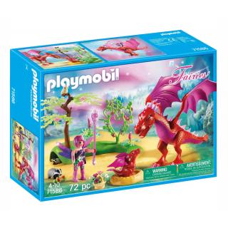 Playmobil Fairies - 9134 Δρακομαμά με το Μωρό της