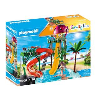 Playmobil Family Fun - 70609 Aqua Park με Νεροτσουλήθρες