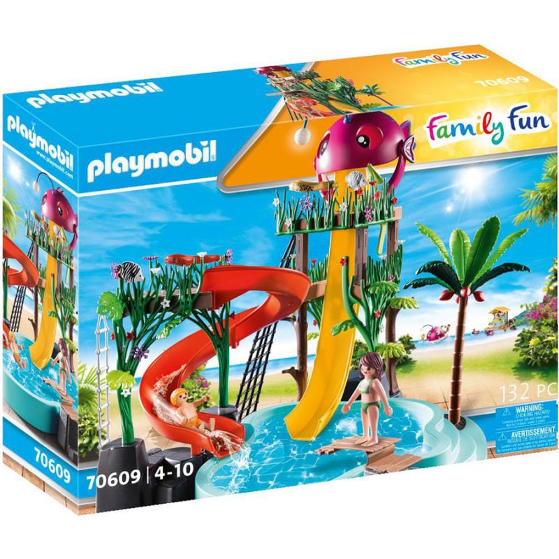 Playmobil - Aqua Park με Νεροτσουλήθρες