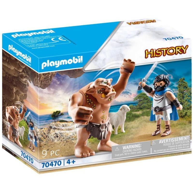Playmobil History: 70470 Ο Οδυσσέας και ο Κύκλωπας Πολύφημος