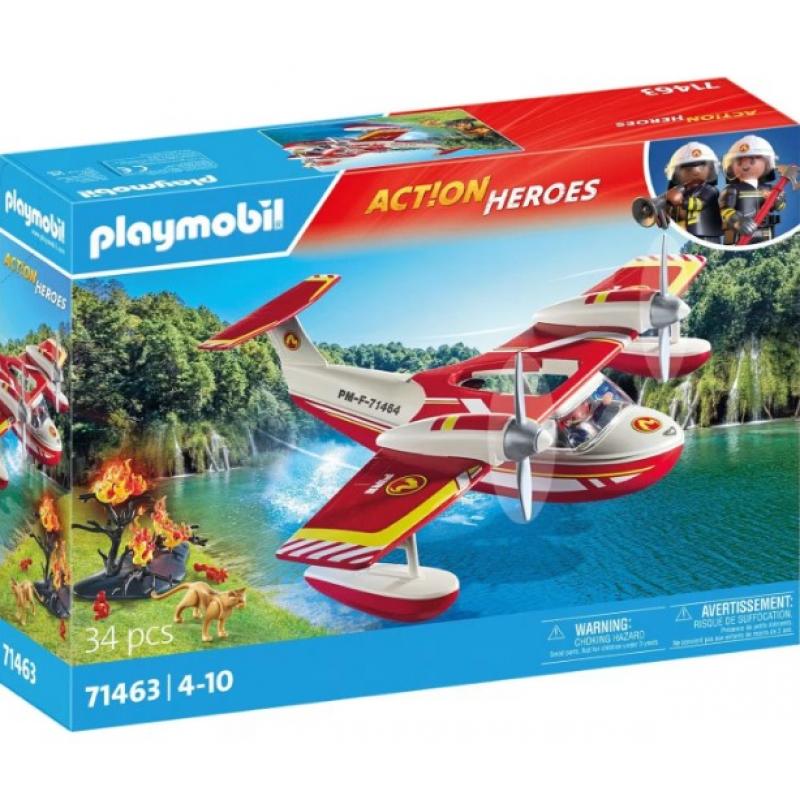 Playmobil Action Heroes: 71463 Πυροσβεστικό Υδροπλάνο