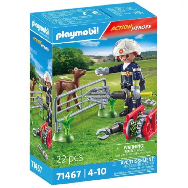Playmobil Action Heroes: 71467 Επιχείρηση Διάσωσης Ζώου