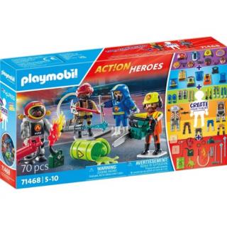 Playmobil Action Heroes: 71468 My Figures: Επιχείρηση Πυροσβεστικής