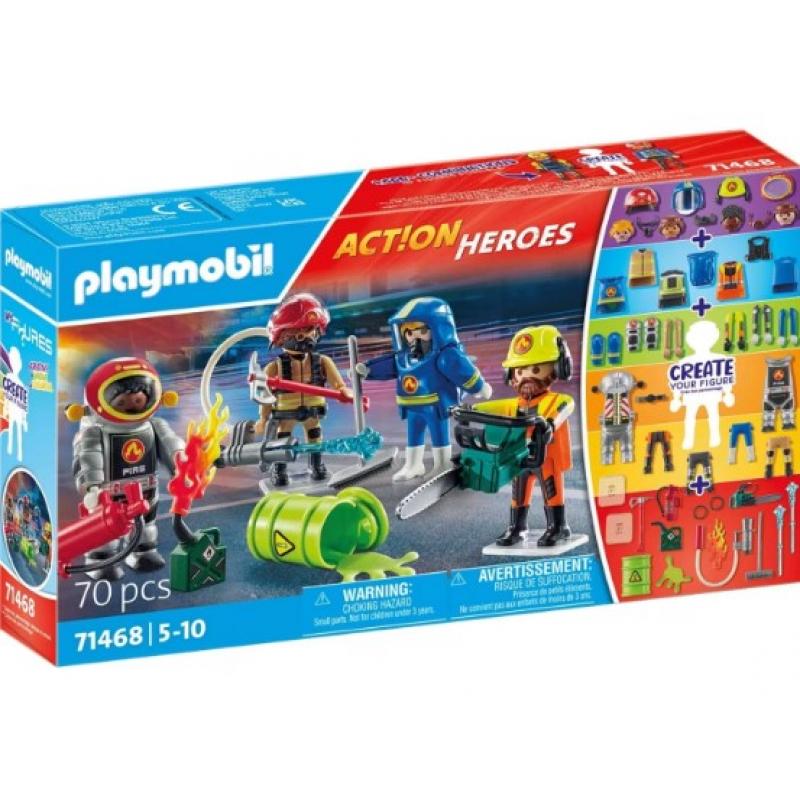 Playmobil Action Heroes: 71468 My Figures: Επιχείρηση Πυροσβεστικής