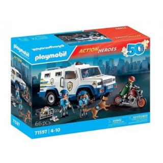 Playmobil Action Heroes: 71597 Όχημα χρηματοαποστολής 50 Χρόνια Playmobil Playmobil Action Heroes: 71597 Όχημα χρηματοαποστολής 50 Χρόνια Playmobil