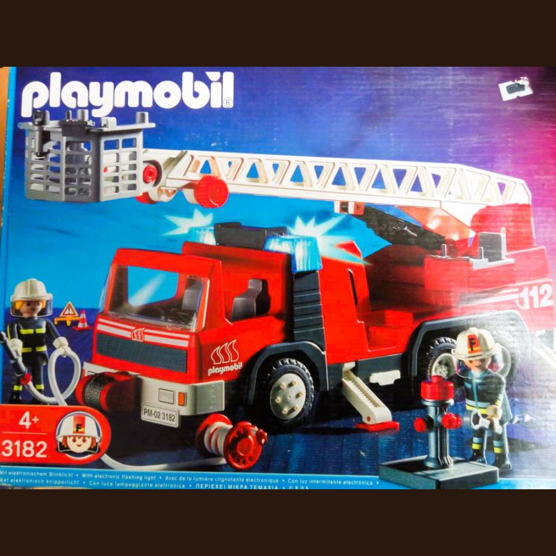 Playmobil City Action - 3182 Πυροσβεστικό Κλιμακοφόρο