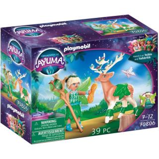 Playmobil - 70806 Forest Fairy με Μαγικό Ζωάκι - Adventures of Ayuma