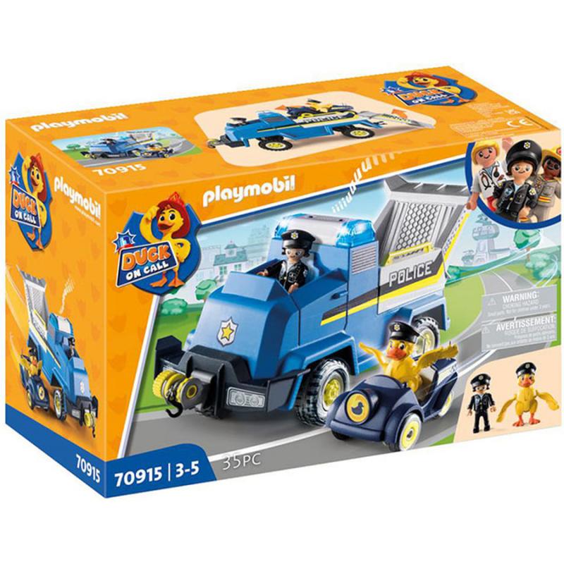 Playmobil - Duck on Call - 70915 Όχημα Αστυνομίας με Mini Περιπολικό