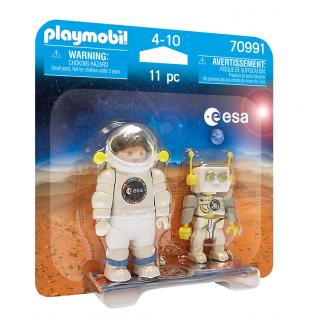 Playmobil Duo Pack - 70991 Αστροναύτης ESA και ROBert