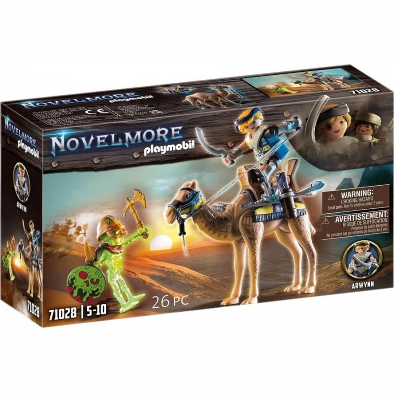 Playmobil Novelmore - 71028 Sal'ahari Sands - Arwynn με Καμήλα και Σκελετός Πολε
