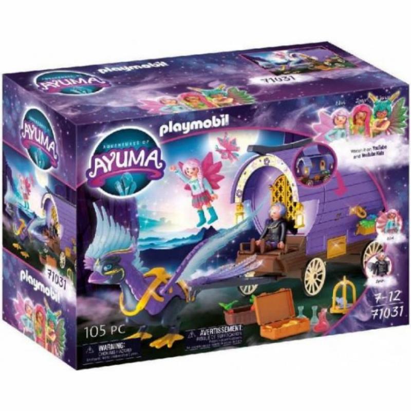 Playmobil Ayuma - 71031 Νεραϊδοάμαξα με Πουλί - Φοίνικας