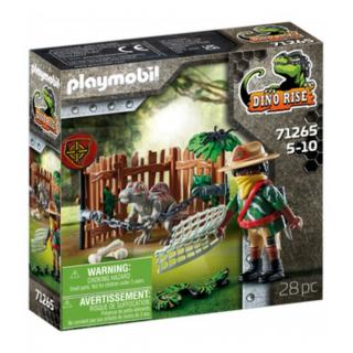 Playmobil Dino Rise - 71265 Μωρό Σπινόσαυρος και Λαθροκυνηγός