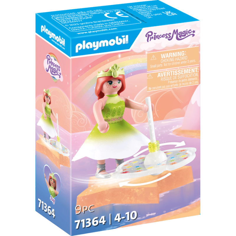 Πριγκίπισσα του Ουράνιου Τόξου με σβούρα