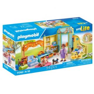 Playmobil My Life - 71743 Σταθμός Φροντίδας Κουταβιών