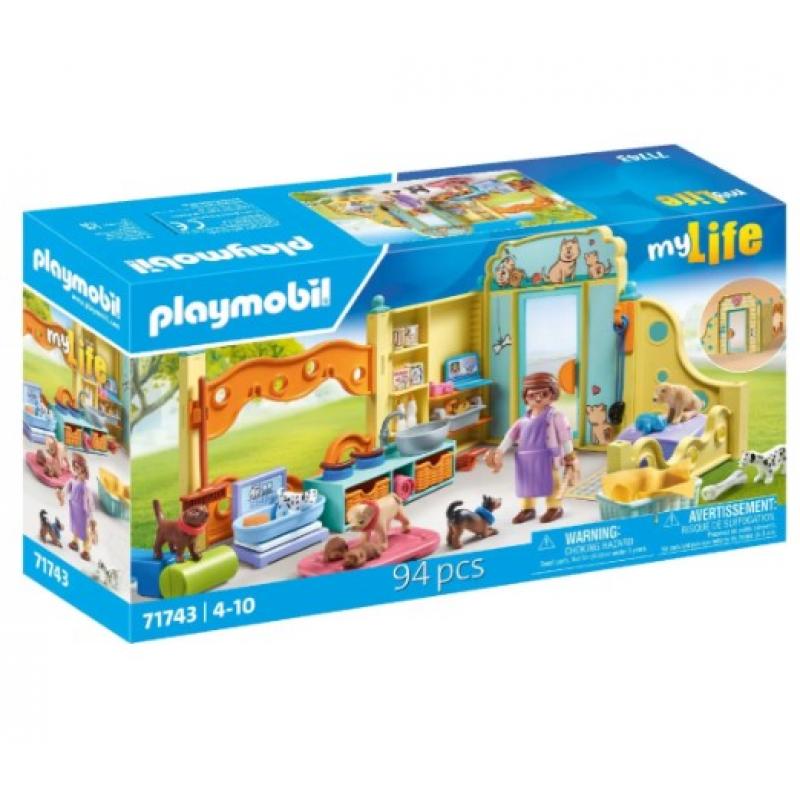 Playmobil My Life - 71743 Σταθμός Φροντίδας Κουταβιών