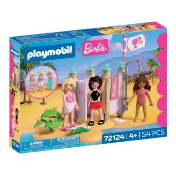 Playmobil x Barbie: 72124 Ντουζ και Αλλαξιέρα Παραλίας