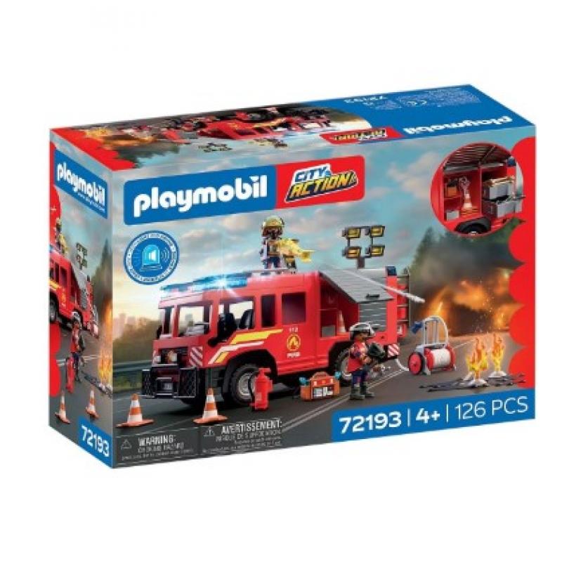 Playmobil City Action - 72193 Πυροσβεστικό Όχημα Διάσωσης