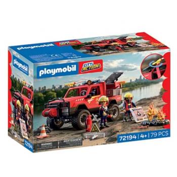 Playmobil City Action - 72194 Φορτηγό Παντός Εδάφους Πυροσβεστικής