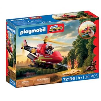 Playmobil City Action - 72196 Ελικόπτερο Πυροσβεστικής
