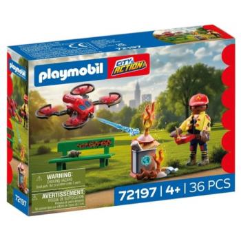 Playmobil City Action - 72197 Drone Πυροσβεστικής