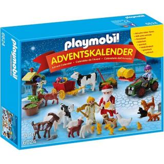 Playmobil Χριστουγεννιάτικο Ημερολόγιο - 6624 Χριστούγεννα στη Φάρμα