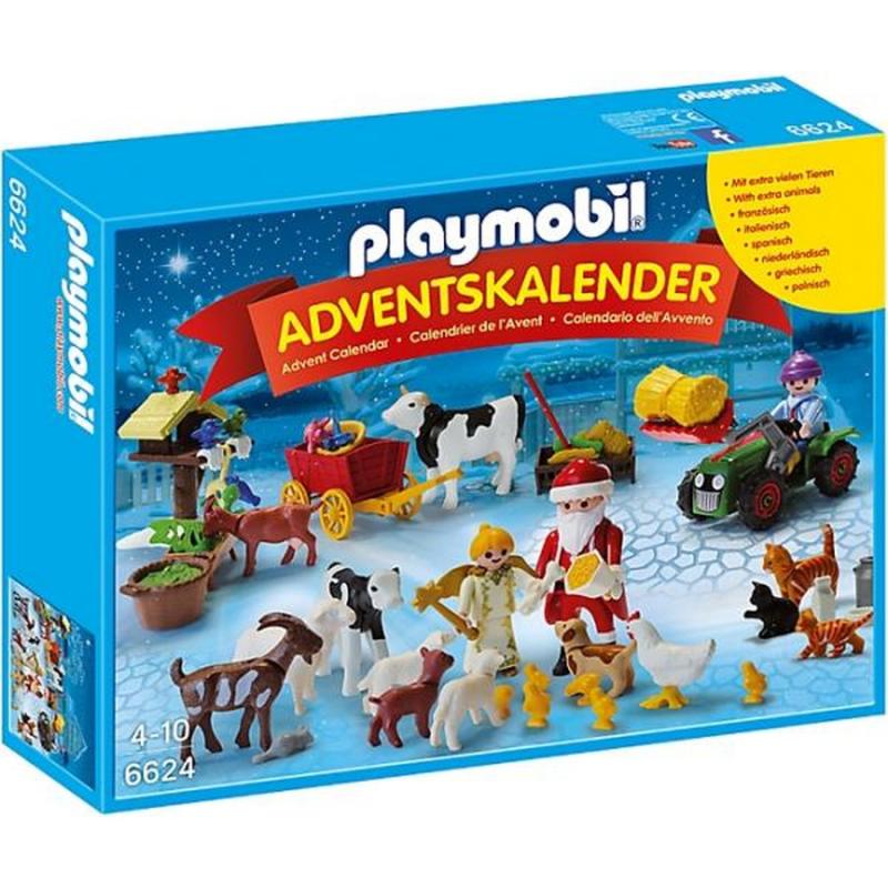 Playmobil Χριστουγεννιάτικο Ημερολόγιο - 6624 Χριστούγεννα στη Φάρμα