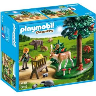 Playmobil Country - 6815 Δασοφύλακας με Ζώα Δάσους