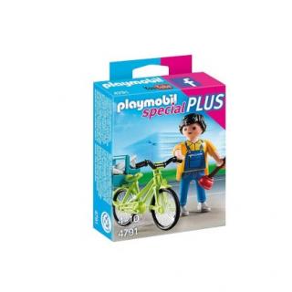 Playmobil Special Plus - Υδραυλικός με Ποδήλατο
