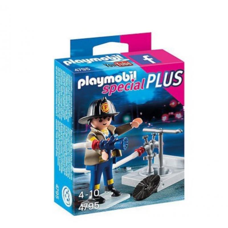 Playmobil Special Plus - 4795 Πυροσβέστης με Μάνικα