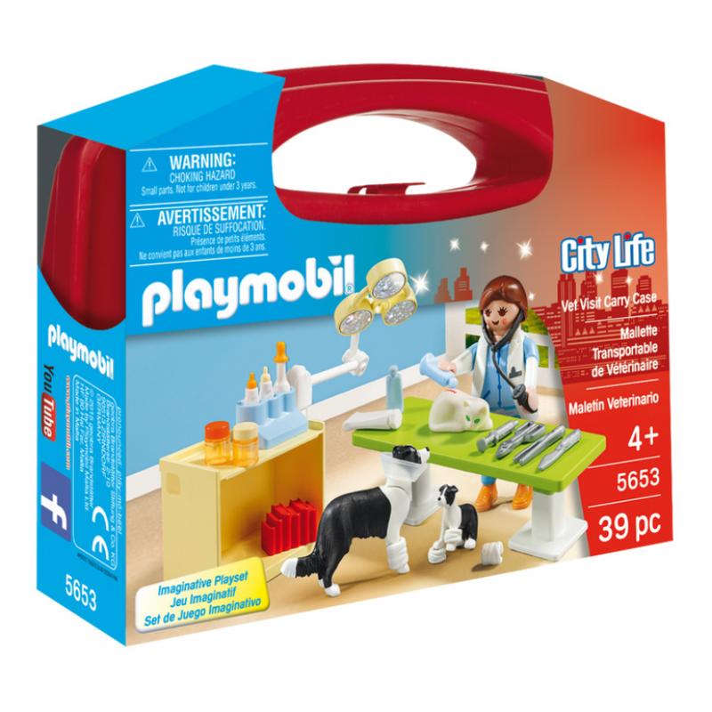 Playmobil City Life: 5653 Βαλιτσάκι Κτηνιατρείο