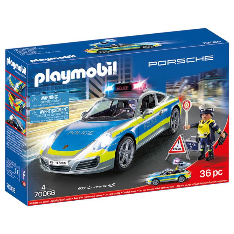 Playmobil Cars: 70066 Porsche 911 Carrera 4S Αστυνομικό Όχημα