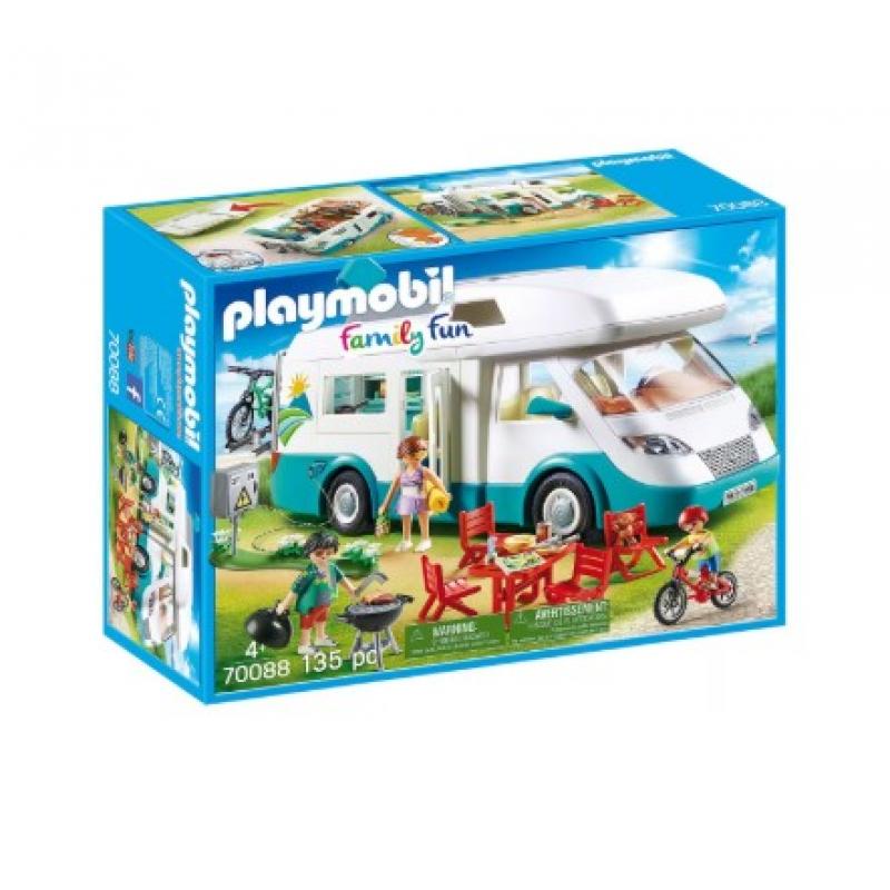 Playmobil Family Fun: 70088 Αυτοκινούμενο Οικογενειακό Τροχόσπιτο