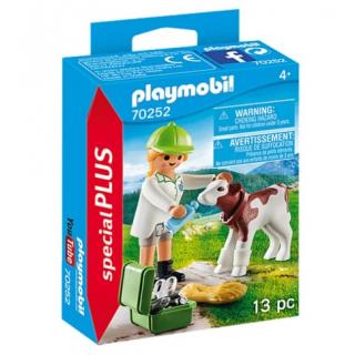 Playmobil Special Plus - 70252 Κτηνίατρος με Μοσχαράκι