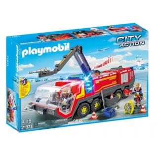 Playmobil City Action: 71371 Πυροσβεστικό Όχημα με Φώτα, Ήχο και Πυροσβεστικό Κα