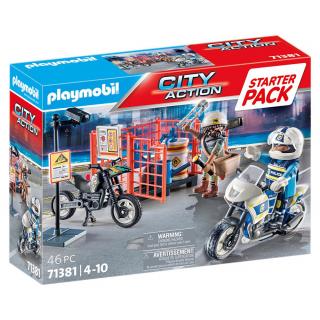 Playmobil City Action - 71381 Starter Pack Αστυνομία