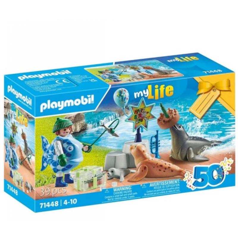 Playmobil My Life: 71448 Gift Set Πάρτυ στο Ενυδρείο με τις Φώκιες