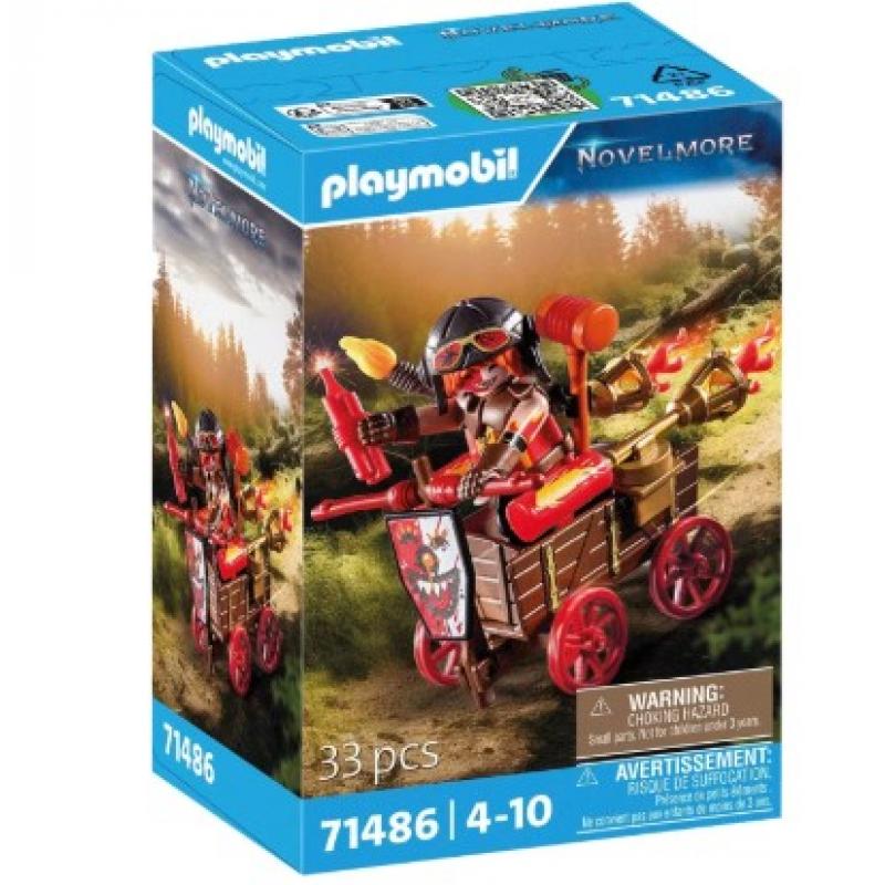 Playmobil Novelmore: 71486 Ο Kahboom με το Αγωνιστικό του Όχημα