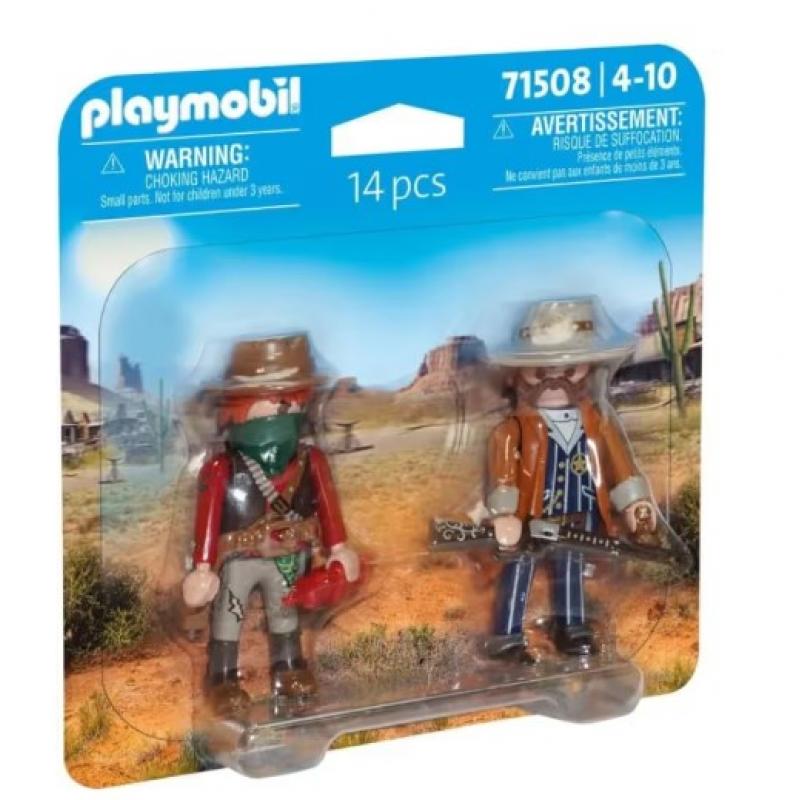 Playmobil Western - 71508 DuoPack Σερίφης και Ληστής