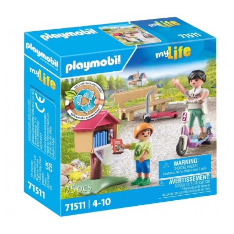 Playmobil My Life: 71511 Υπαίθρια Ανταλλακτική Βιβλιοθήκη