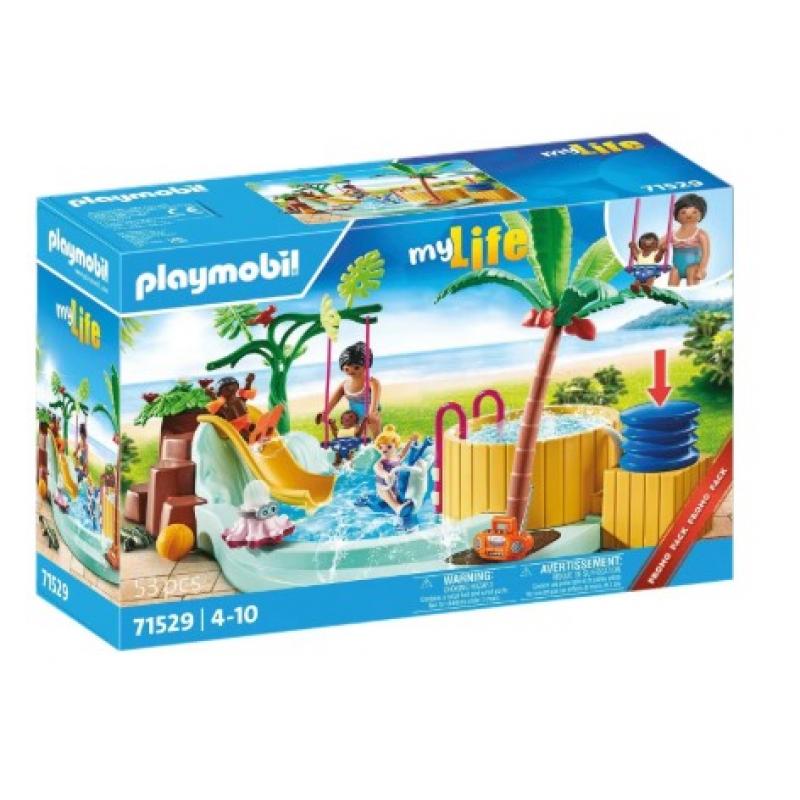 Playmobil My Life: 71529 Παιδική Πισίνα με Υδρομασάζ