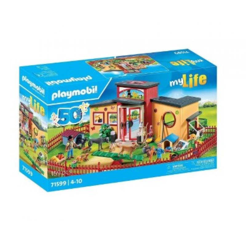 Playmobil My Life: 71599 Ξενώνας Μικρών Ζώων 50 Χρόνια Playmobil