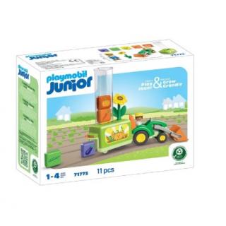Playmobil Junior: 71773 Τρακτέρ με Λαχανικά