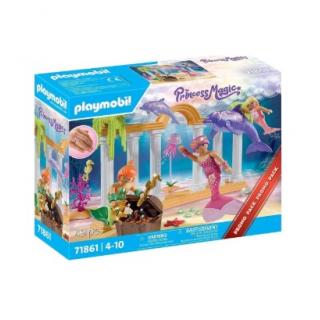 Playmobil Princess Magic: 71861 Υποβρύχιος Θησαυρός με Γοργόνες και Δελφίνια