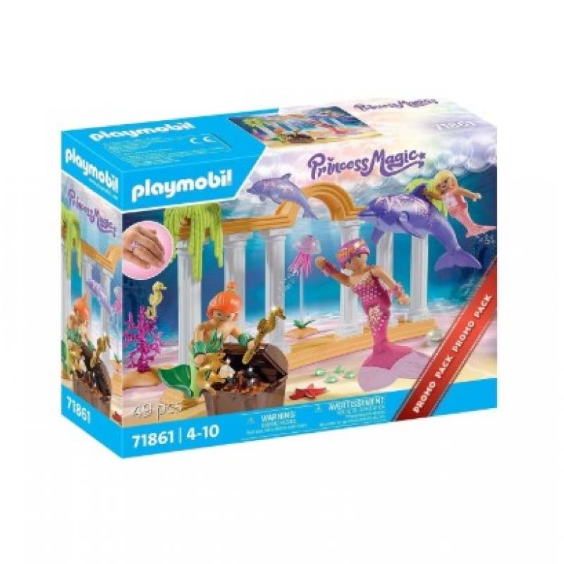 Playmobil Princess Magic: 71861 Υποβρύχιος Θησαυρός με Γοργόνες και Δελφίνια