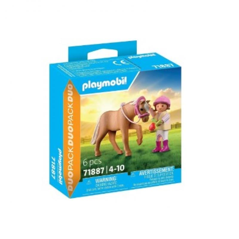 Playmobil DuoPack: 71887 Κοριτσάκι με Πόνυ